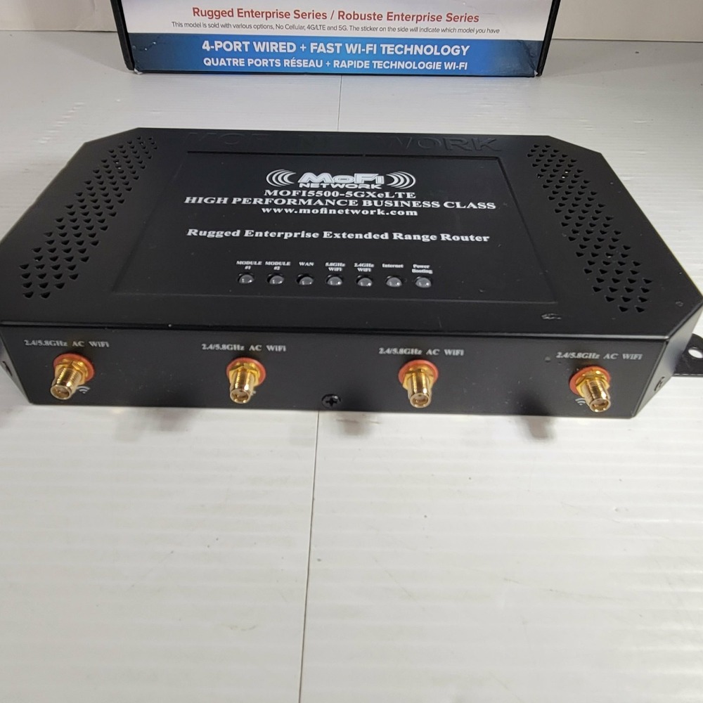READ Mofi Networks 5500-5GXeLTE Cellular Router Tested‎ Working - Picture 7 of 16